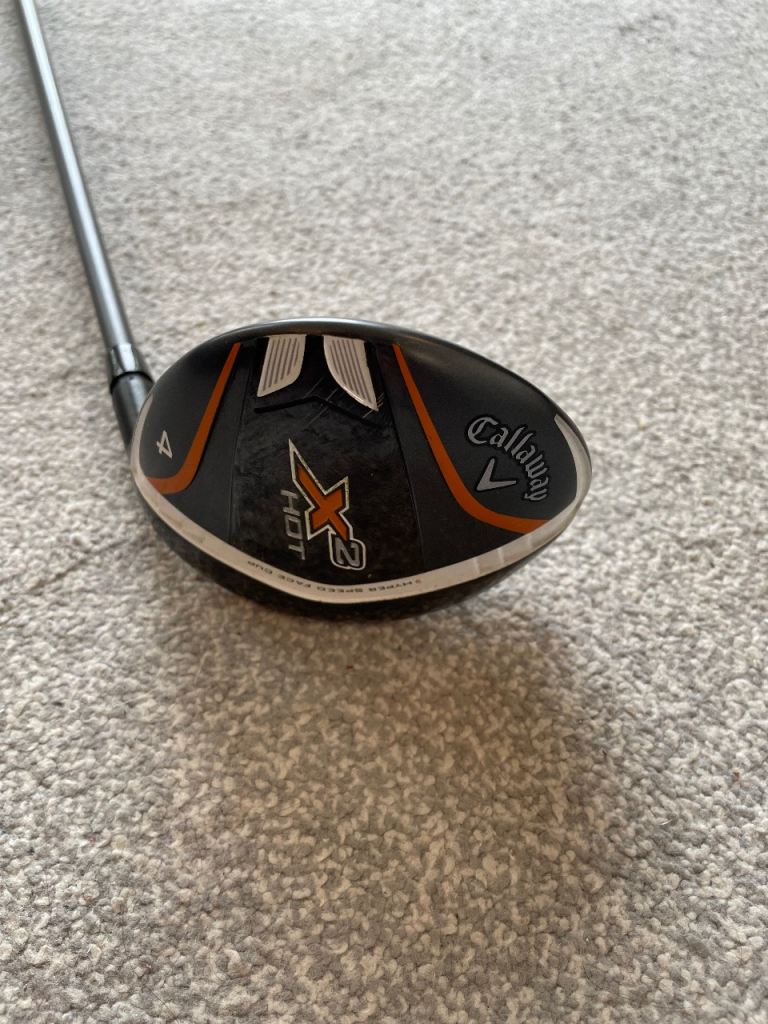 Callaway X2 Hot 4 Wood (17 degree) Aldila 60 Stiff Flex Shaft