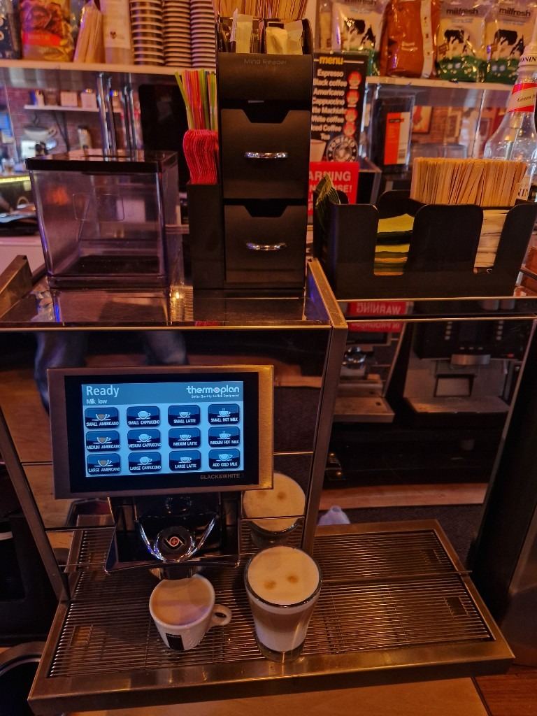  Thermoplan Black & White 3 CTM-RF Coffee Machine 