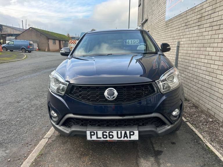 2017 66 SSANGYONG KORANDO 2.2D LE SUV 5DR DIESEL MANUAL EURO 6 (178 PS) DIESEL