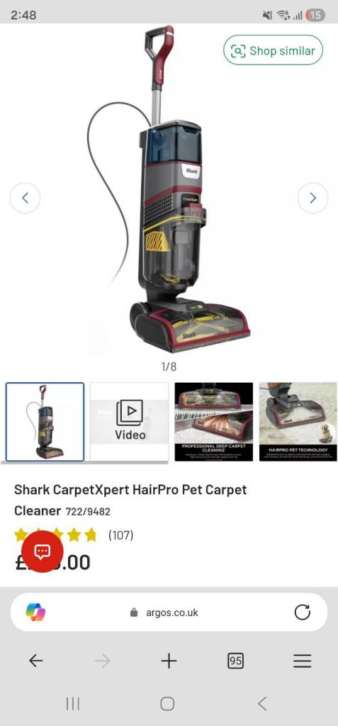 Carpet cleaner 