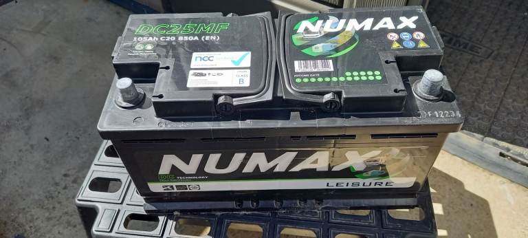 Numax 105amp leasure battery