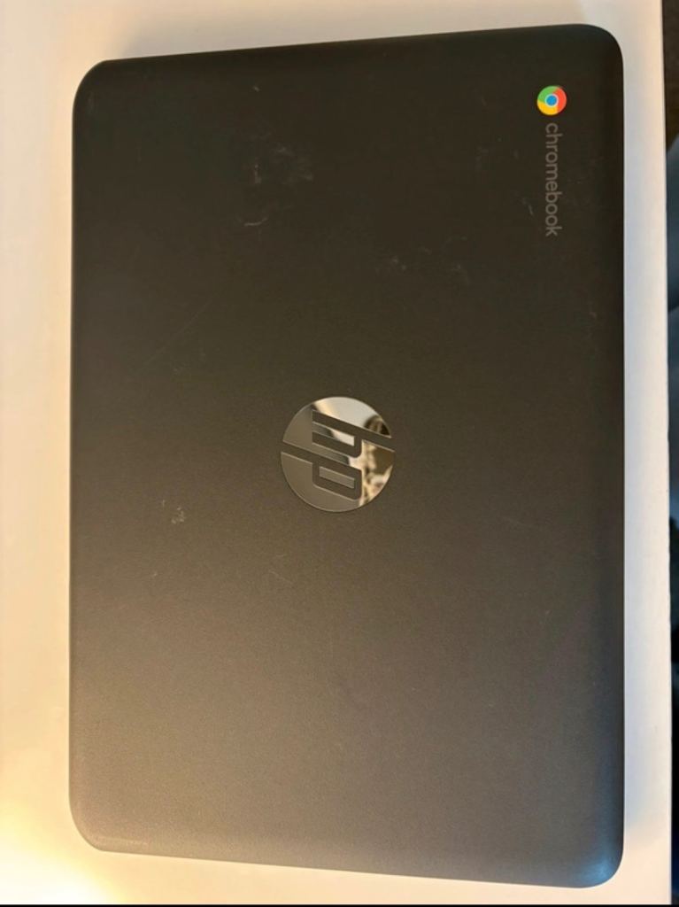 HP Chromebook Laptop – Good Condition, Black