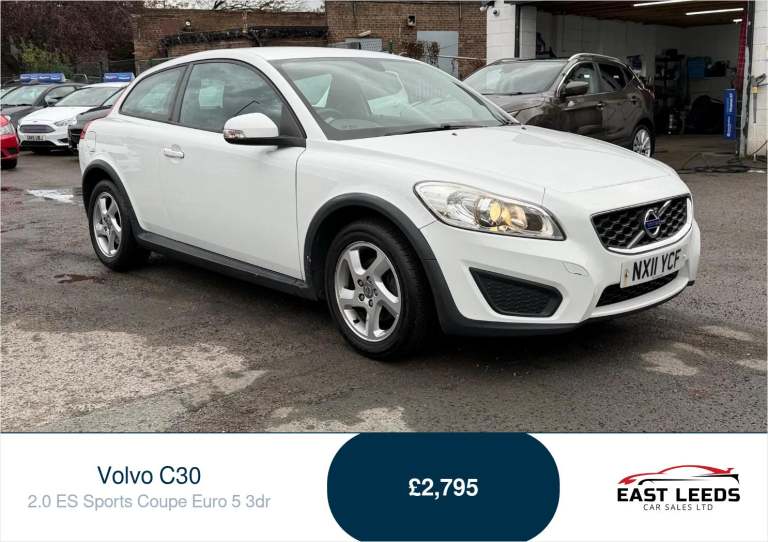 2011 Volvo C30 2.0 ES Sports Coupe Euro 5 3dr Coupe Petrol Manual