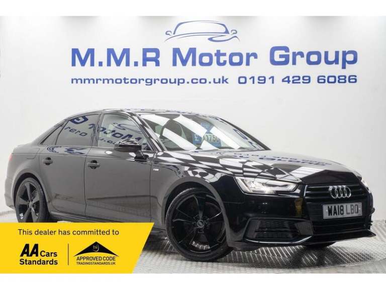 2018 Audi A4 1.4 TFSI Black Edition Euro 6 (s/s) 4dr Saloon Petrol Manual