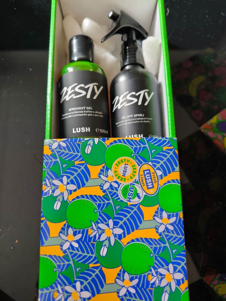 Lush zesty box set