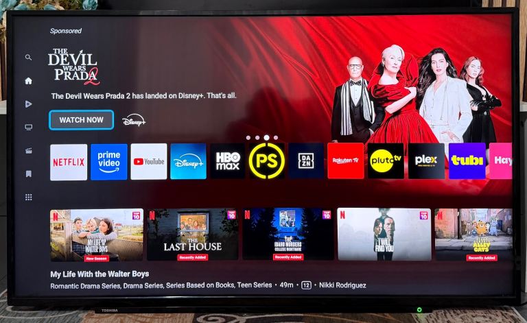 Toshiba Android Smart TV 50” almost new 