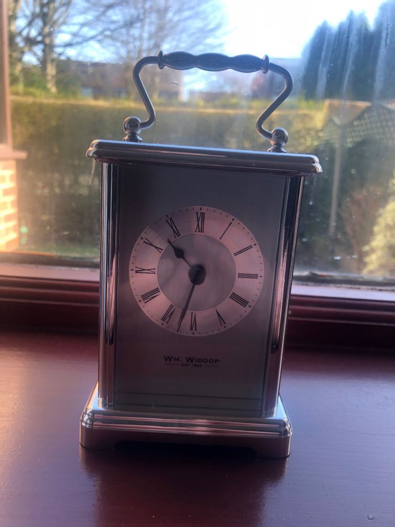 Widdop Carriage Clock