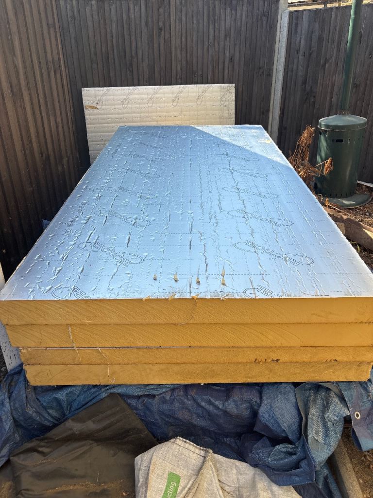 Insulation Boards - Good Condition, Various Sizes
