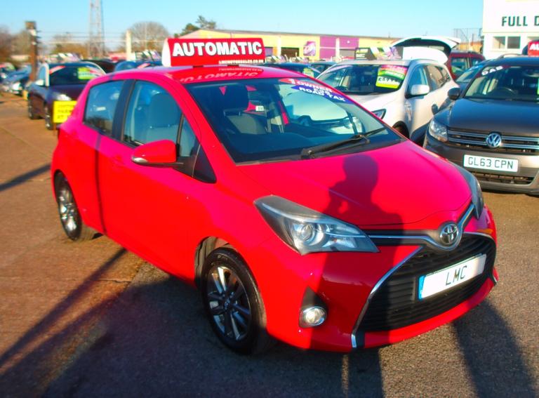 2014 Toyota Yaris Automatic 1.33 Dual VVT-i Icon Hatchback 5dr Petrol Petrol