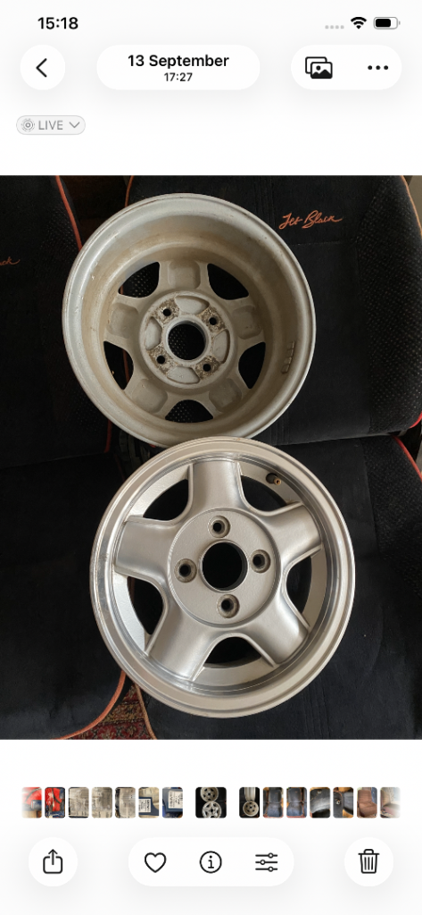 Classic Mini Wheels Revo RFX 5x12in 2 only 
