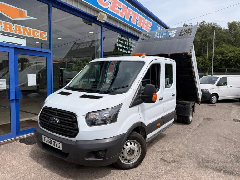 2018 Ford Transit 2.0 350 EcoBlue Double Cab Tipper 4dr Diesel Manual RWD L3 H1 Euro 6 130 ps Tip...