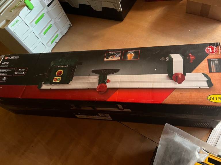 Parkside Wood Lathe PDM 600 C3 – Brand New & Unopened