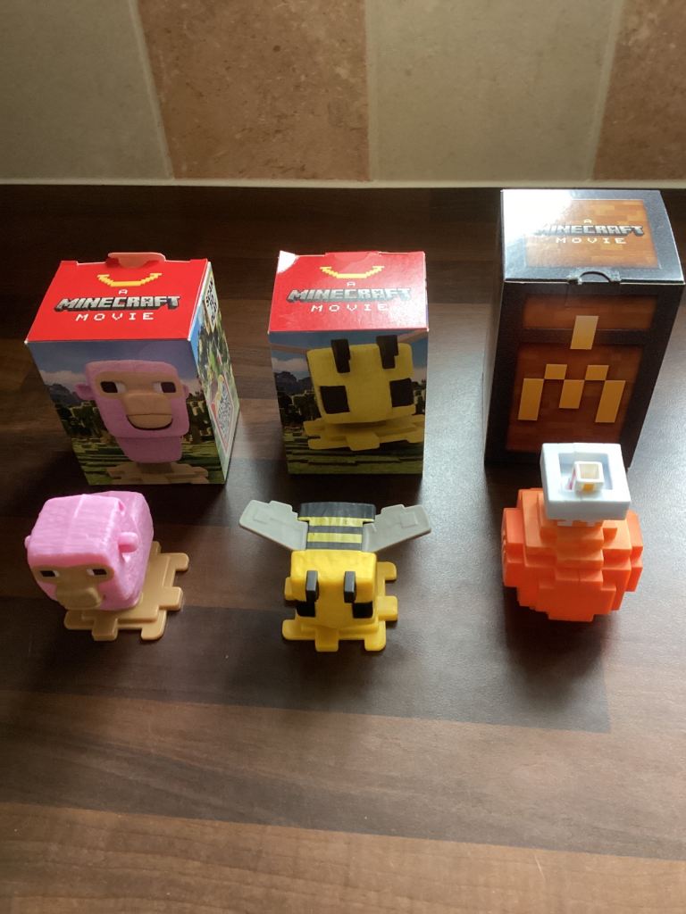 McDonald’s Minecraft Toys