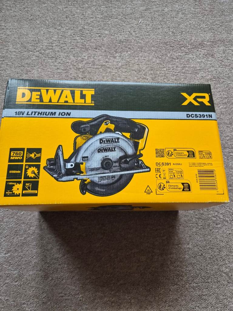 DeWalt DCS391N 18V Circular Saw - Brand New