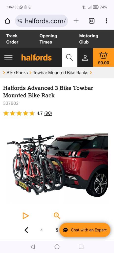 Halfords advanced Towbar 