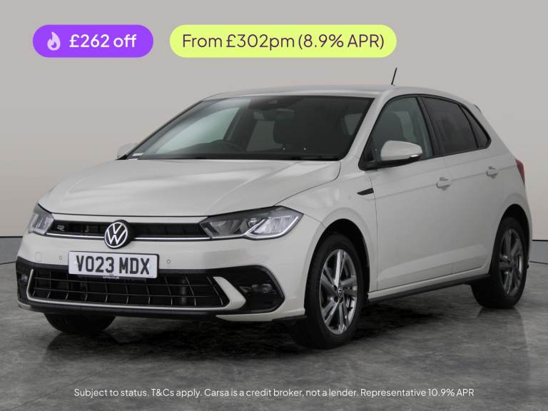 2023 Volkswagen Polo 1.0 TSI R-Line Hatchback 5dr Petrol DSG Euro 6 (s/s) (95 ps) - DIGITAL DASH ...