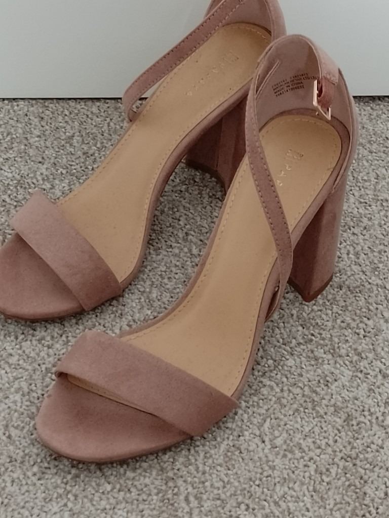 For Sale: Size 5 Oyster Coloured Sandals