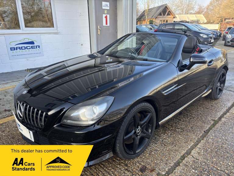 2013 Mercedes-Benz SLK 1.8 SLK200 AMG Sport Euro 5 (s/s) 2dr CONVERTIBLE Petrol Manual