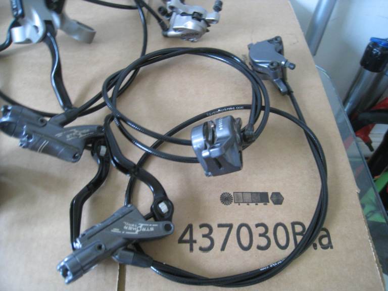 HAYES STROKER Hydraulic Disc Brakes Set - delivery / postage available 
