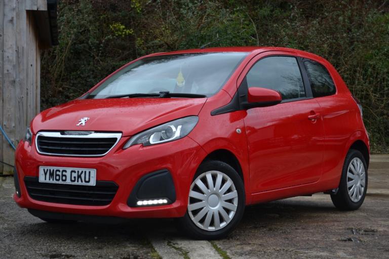 2017 Peugeot 108 1.0 Active 3dr HATCHBACK Petrol Manual