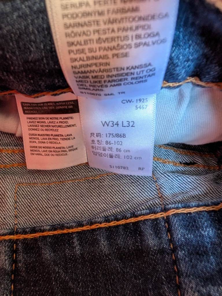 Mens levis jeans 