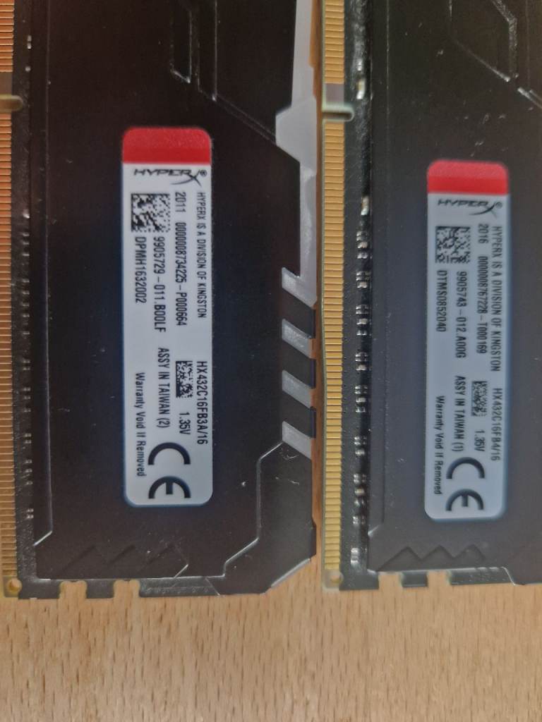 HyperX Fury 32 gb 3200mhz 16cl