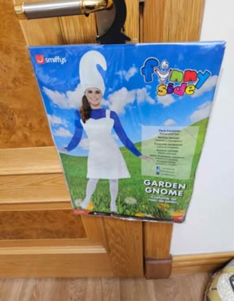 Brand New Ladies Smiffys Garden Gnome