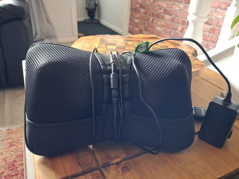Black Electric Massager Cushion – excellent Condition