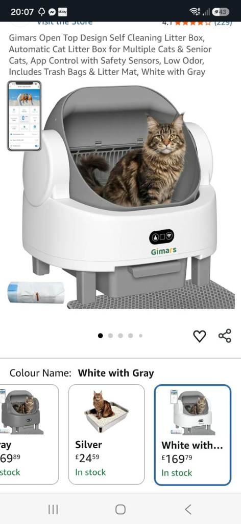 Cat litter box