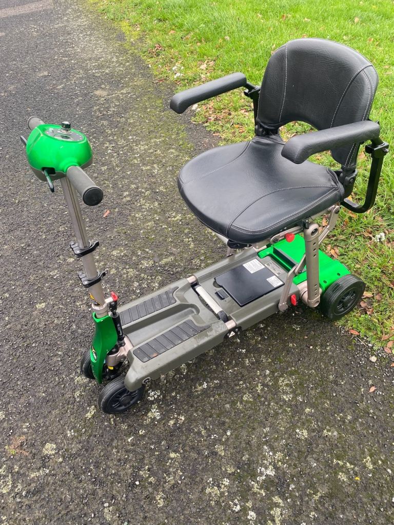 Excel yoga folding suitcase mobility scooter