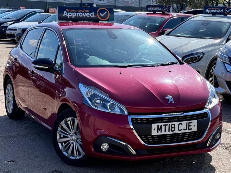 2018 Peugeot 208 1.2 PureTech 82 Allure 5dr HATCHBACK PETROL Manual