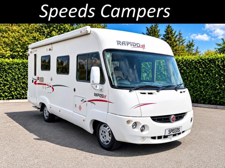 Rapido 924F A-Class Motorhome – Fiat 2.8 Diesel – 3 Berth – 4 Travelling Seats