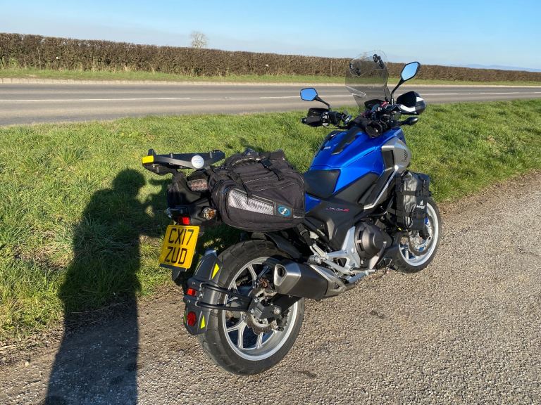 Honda NC750x DCT 2017 Low mileage only 7,200 immaculate condition Blue /Silver 