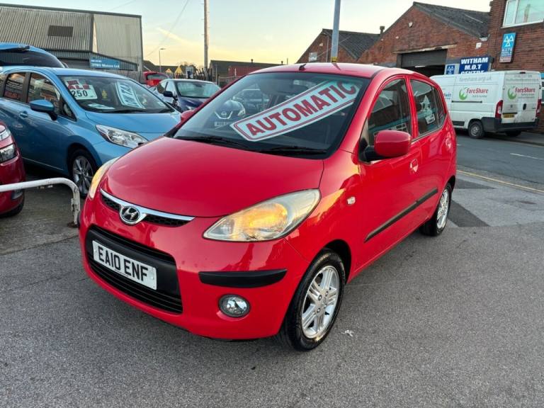 2010 Hyundai i10 1.2 Comfort Hatchback 5dr Petrol Auto Euro 4 (77 bhp) Hatchback Petrol Automatic