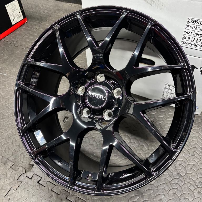 18” 5x114.3 Alloys New Black Wheels Lexus Mitsubishi Nissan Honda Hyundai 