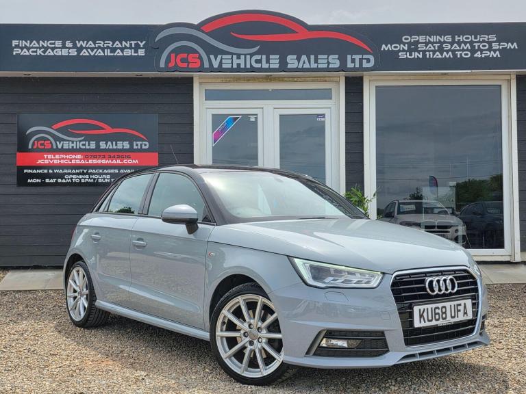 2018 Audi A1 1.4 TFSI S line Sportback Euro 6 (s/s) 5dr (Nav) HATCHBACK Petrol Manual