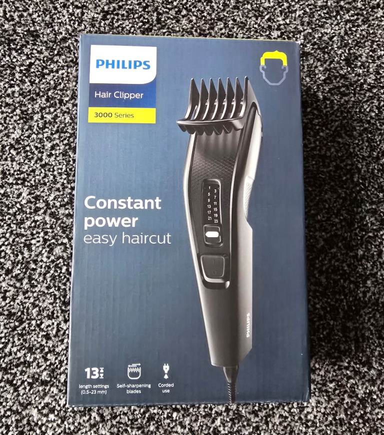 Philips Series 3000 Men's Corded Hair Clippers Beard Trimmer (Brand New Sealed)