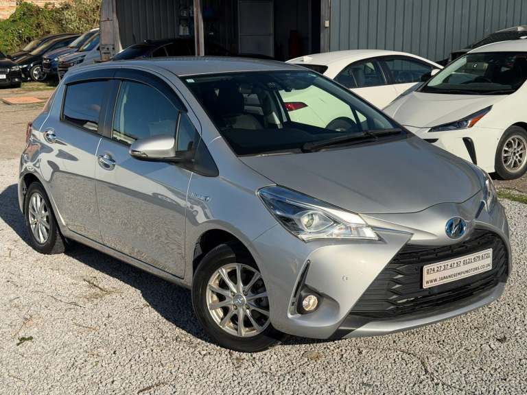 2019 Toyota Yaris (69) VITZ 1.5L PETROL HYBRID ELECTRIC AUTOMATIC 5DR HATCHBACK SENSORS Hatchback...