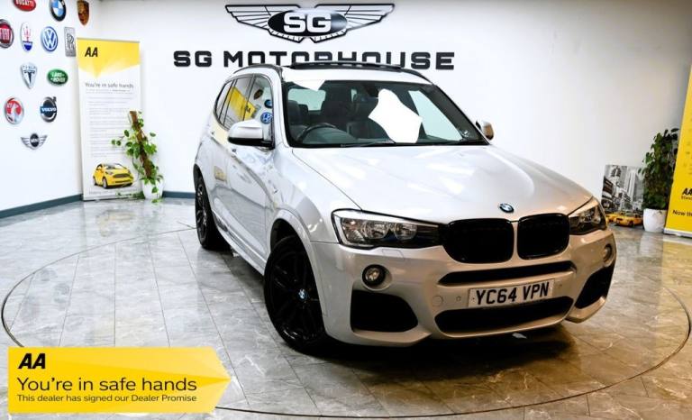 2014 BMW X3 2.0 20d M Sport SUV 5dr Diesel Auto xDrive Euro 6 (s/s) (190 ps) ESTATE Diesel Automatic