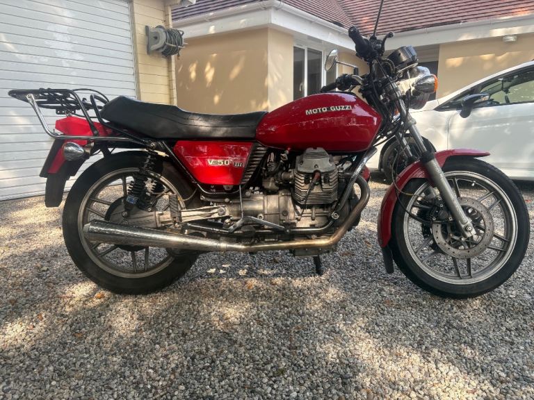 Moto Guzzi V50 mk3 1981, 493 (cc)