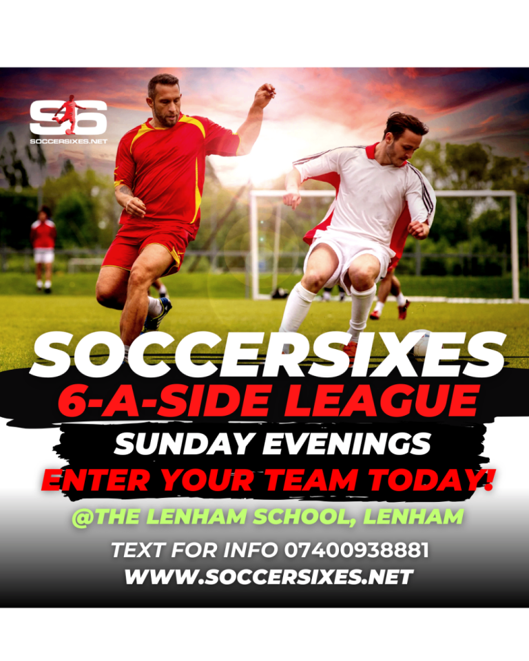 BRAND NEW 6ASIDE LEAGUE - JOIN NOW!