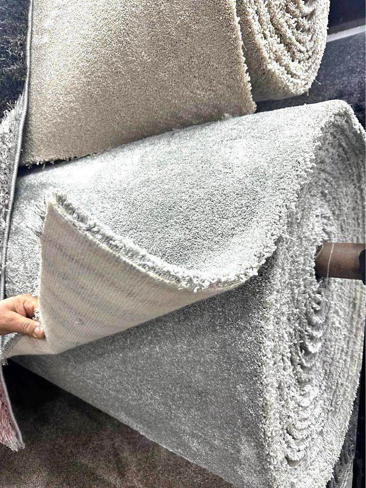 15mm Thick Soft Grey Carpet Roll | Premium Comfort & Style for Living Spaces