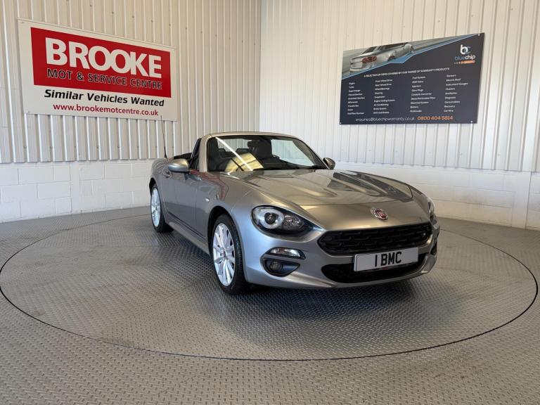 2018 Fiat 124 Spider 1.4 MultiAir Lusso Euro 6 2dr CONVERTIBLE Petrol Manual