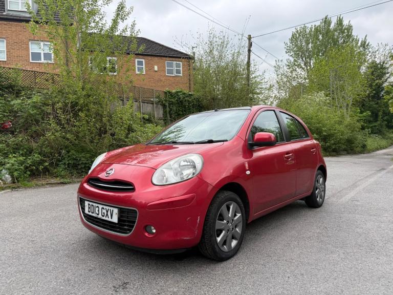 2013 Nissan Micra 1.2 DiG-S Elle 12 Months Mot 2 Keys HATCHBACK Petrol Manual