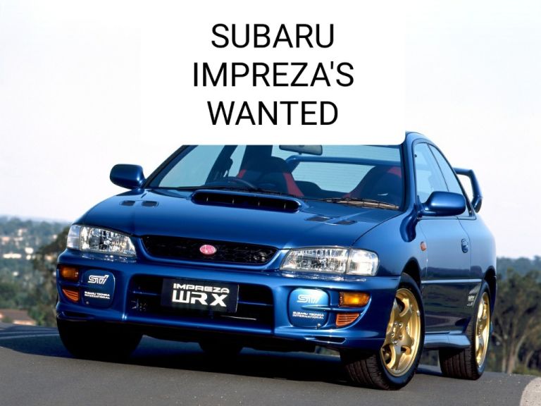 WANTED CARS VEHICLES SUBARU SCRAP MOT FAILURES 