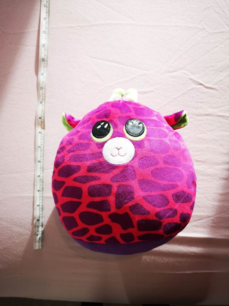 Squishmallow style ty teddy animal