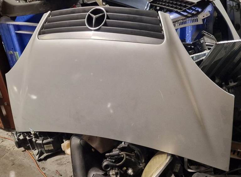 Mercedes Benz A Class Bonnet And Grille Silver 2006
