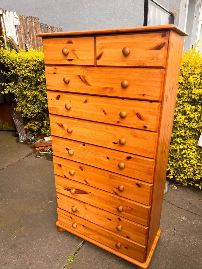 Solid pine drawers 