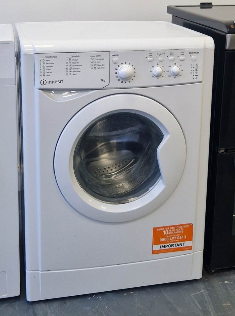 7KG Indesit 1400spin Washing Machine - 3mth Warranty