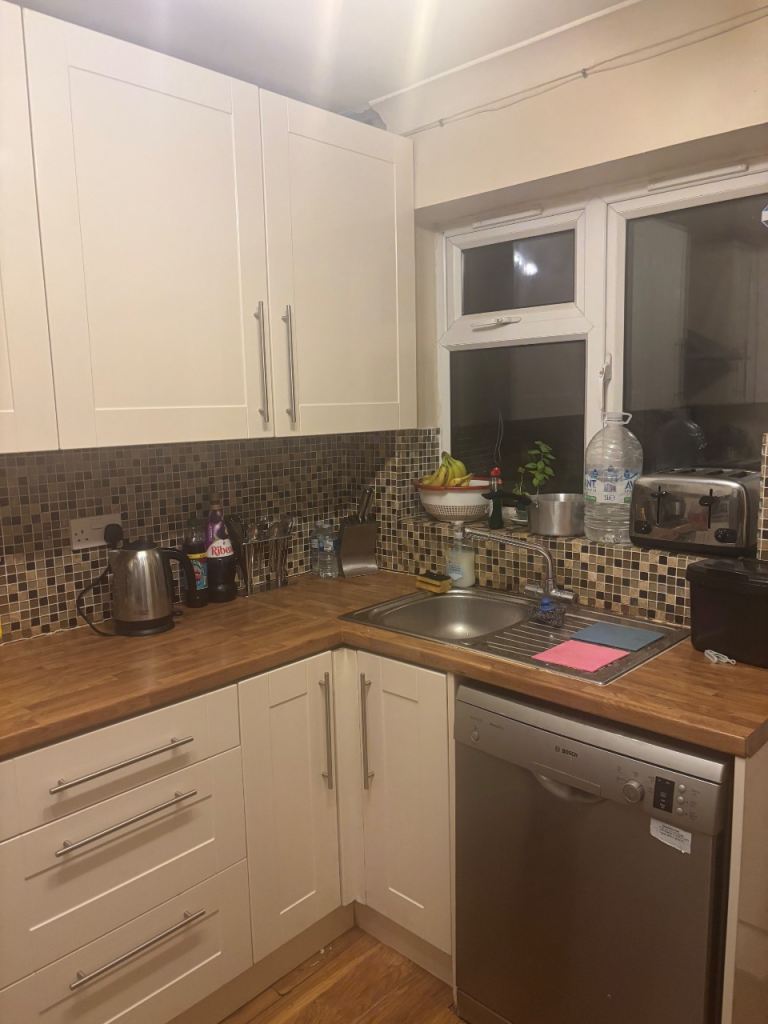 Small cream shaker kitchen for sale 